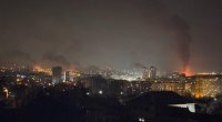 Rusiyadan pua hücumu: Dnepr alovlar içində - VİDEO