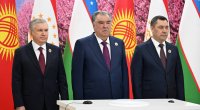 Özbəkistan, Tacikistan və Qırğızıstan prezidentləri dostluq stelasını açıblar - FOTO