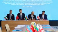 Azərbaycan-Gürcüstan-Türkiyə-Bolqarıstan Yaşıl Enerji Dəhlizi üzrə mühüm sənəd İMZALANDI – FOTO