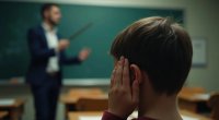 Xırdalanda məktəbli direktor tərəfindən döyülüb?
