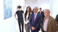 Müasir İncəsənət Muzeyində Nərmin Sadıqovanın “Mif” adlı fərdi sərgisi AÇILDI - FOTO