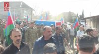 Şəhid hərbçi Lənkəranda dəfn olundu - FOTO