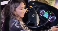 Tünzalə Ağayeva avtobus sürdü - VİDEO