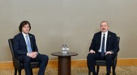 İlham Əliyev Antalyada Gürcüstanın Baş nazirini qəbul etdi - FOTO/VİDEO