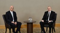 İlham Əliyev Antalyada Alen Berse ilə GÖRÜŞDÜ