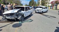 Ucarda zəncirvari qəza: Xəsarət alanlar var - FOTO