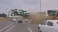 "Uçan taksi"nin vuraraq aşırdığı "Ford"un sürücüsünün vəziyyəti AÇIQLANDI