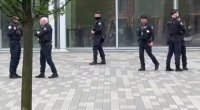 Ədliyyə binasında bomba TƏHLÜKƏSİ - VİDEO