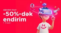 “Kontakt”da “Ağlından keçir” – istədiyini 50%-dək endirimlə al