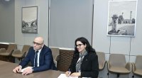 Ceyhun Bayramov Fələstin səfiri ilə Qəzzada mövcud vəziyyəti müzakirə etdi - FOTO