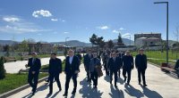 Xarici diplomatlar Xankəndidə - FOTO