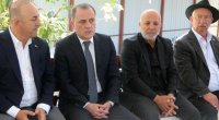 Ceyhun Bayramov Çavuşoğlunun atasının yas MƏRASİMİNDƏ - FOTO/VİDEO