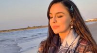 Leyla Əliyeva Xəzərin sahilindən maraqlı VİDEO paylaşdı