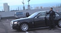 Emin Ağalarov "Rolls-Royce"u ilə qəzaya düşdü - VİDEO