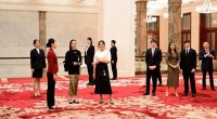 Mehriban Əliyeva Pekində Böyük Xalq Sarayını ZİYARƏT ETDİ - FOTO