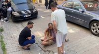İstanbuldakı zəlzələdə eyvandan tullanan kişi yaralandı – VİDEO