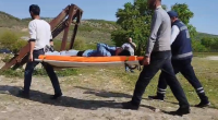 Qubada ambulansın yanına xərəklə daşınan məktəbli ZƏHƏRLƏNİBMİŞ – TƏFƏRRÜAT-FOTO/VİDEO