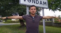 Zelenski Qəbələ şəhərində – Unudulmaz FOTOLAR