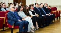 Leyla Əliyeva və Arzu Əliyeva Bakı Musiqi Akademiyasında tələbə və gənclərin KONSERTİNDƏ - FOTO