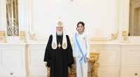 Mehriban Əliyevaya “Müqəddəs Knyaginya Olqa” ordeni TƏQDİM EDİLDİ - FOTO