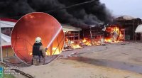 Avropanın ən böyük bazarı yanır – FOTO/VİDEO