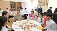 Mərakeş Krallığının Şahzadəsi 132 -134 nömrəli Təhsil Kompleksində olub - FOTO
