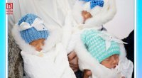 14 gün süni tənəffüs aparatına qoşulan üçəmlərin həyatı XİLAS olub - FOTO