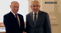 Putin Paşinyanı Kremldə qarşıladı - VİDEO