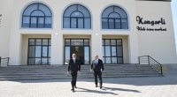 İlham Əliyev Kəngərli kəndində klub-icma mərkəzində yaradılan şəraitlə tanış oldu - FOTO/VİDEO