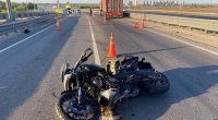 Şirvanda motosikletlə yük maşını toqquşdu: Ölən və yaralanan var