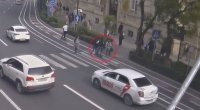 Bakıda velosiped və skuter sürənlərin törətdiyi dəhşətli qəzalar – ANBAAN VİDEO