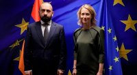 Mirzoyan Kaya Kallasla Azərbaycan-Ermənistan sülh sazişini müzakirə edib