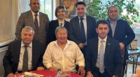 Oljas Süleymenov Azərbaycan nümayəndə heyətini şəxsi mənzilində QƏBUL ETDİ – FOTO