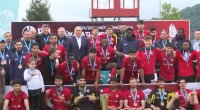 1-ci liqanın çempionu "Qəbələ" mükafatlandırıldı - VİDEO