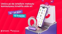 Umico kredit xəttinin istifadəçiləri üçün xüsusi kampaniya: Komissiyasız alış-veriş imkanı