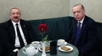 İlham Əliyevlə Ərdoğan çay süfrəsi arxasında – FOTO