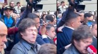 Jurnalist mikrofonla Argentina Prezidentinin burnunu əzdi – ANBAAN VİDEO