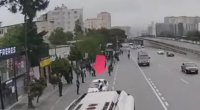 Narkotikin təsiri altında avtomobil idarə edən sürücü həbs edildi - VİDEO