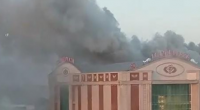 Bakıda məşhur restoranda YANĞIN OLDU - VİDEO
