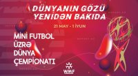 Bakıda minifutbol üzrə dünya çempionatı BAŞLAYIR