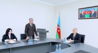 Yeni kənd təsərrüfatı naziri kollektivə təqdim olunub - FOTO