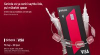 Birbank Visa kartları ilə ölkə xarici ödənişlərdə “Bir dünya fürsət” kampaniyası
