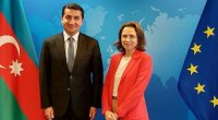 Hikmət Hacıyev Aİ-nin Xarici Fəaliyyət Xidmətinin baş katibi ilə görüşüb - FOTO