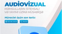 Medianın İnkişafı Agentliyi Audiovizual Şura ilə birgə müsabiqə ELAN ETDİ