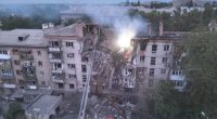 Ukraynaya rekord sayda hava hücumu: 10-dan çox mülki şəxs həlak oldu - FOTO-VİDEO