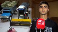 17 yaşlı Əlinin yararsız detallardan yaratdığı MÖCÜZƏ – VİDEO