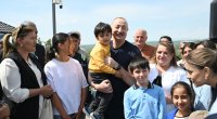 İlham Əliyev Laçın şəhərində sakinlərlə GÖRÜŞDÜ – FOTO