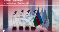 Kapital Bank Visa şirkəti tərəfindən 4 mükafata layiq görülüb