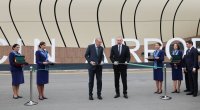 TARİXİ ANLAR: İlham Əliyev və Ərdoğan Laçın Hava Limanının açılış mərasimində -FOTO/VİDEO