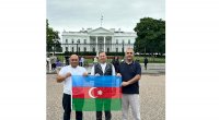 Ağ Evin qarşısında Azərbaycanın Dövlət Himni səsləndirildi — FOTO/VİDEO